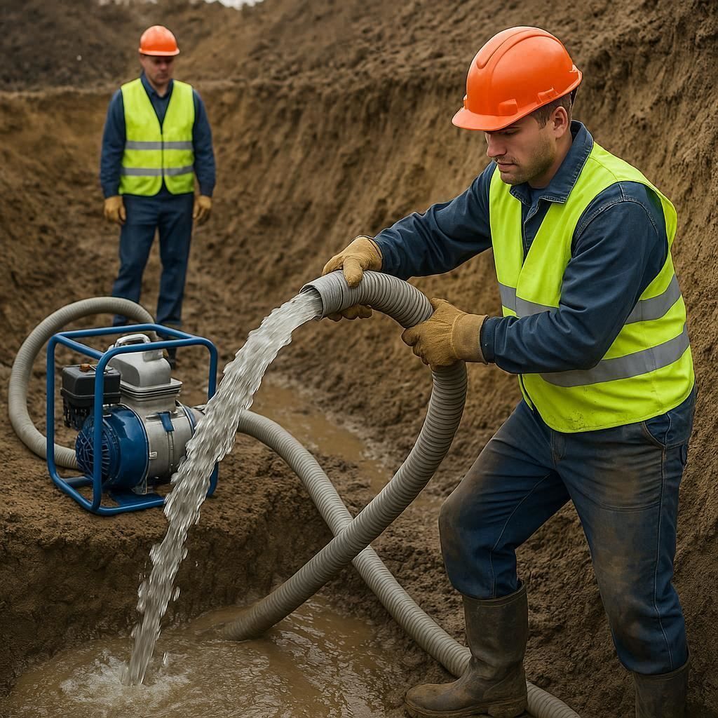 Услуги водопонижения в Клопицах, Волосовский район